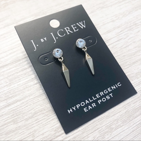 J.CREW FACTORY golden spike drop earrings - Picture 2 of 4